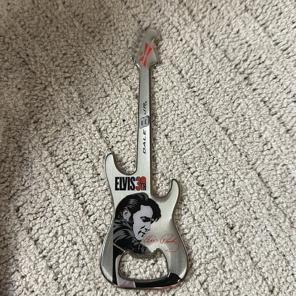 Elvis Presley (30th)/Dale Earnhardt/NASCAR/(Anheuser- Busch) bottle opener